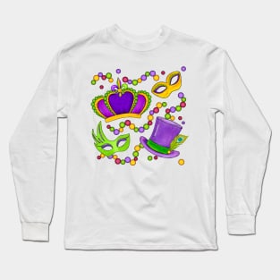 Mardi Gras Long Sleeve T-Shirt